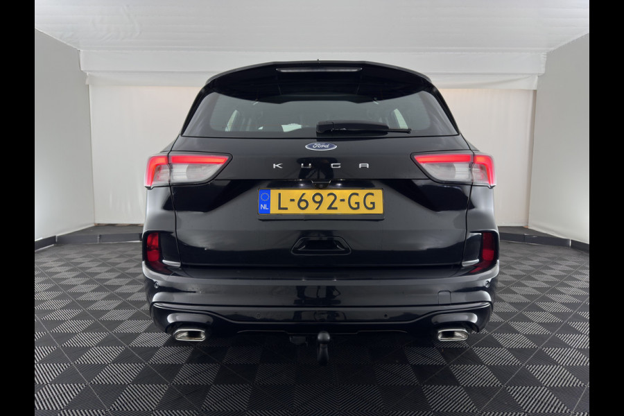 Ford Kuga 1.5 EcoBoost ST-Line (INCL-BTW) *FULL-LED | DIGI-COCKPIT | KEYLESS | DAB | CAMERA | CARPLAY | NAVI-FULLMAP | SPORTSEATS | PRIVACY-GLASS | TOWBAR | 18"ALU*