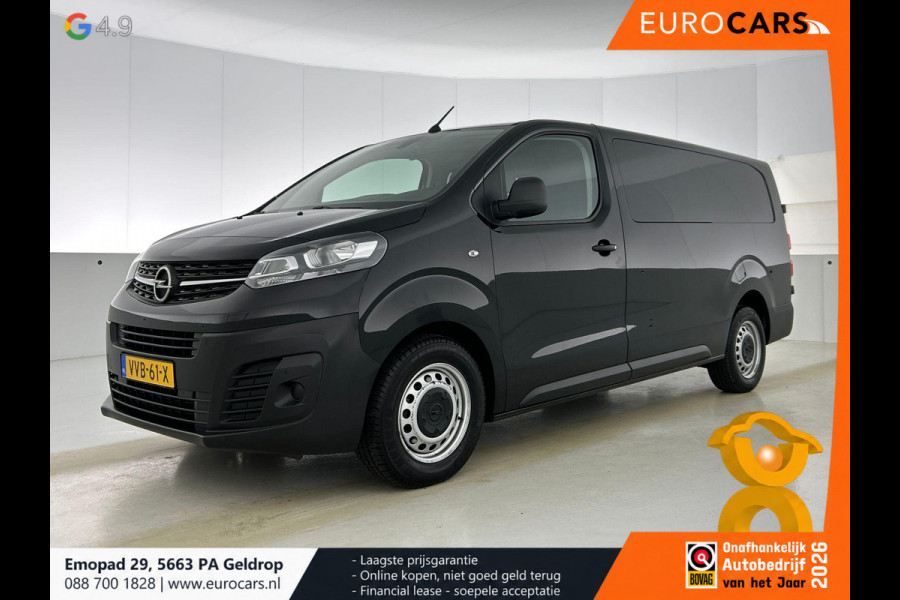 Opel Vivaro 145pk Automaat L3H1 Dubbele cabine Navigatie Camera Trekhaak Apple carplay Parkeersensoren Cruise control