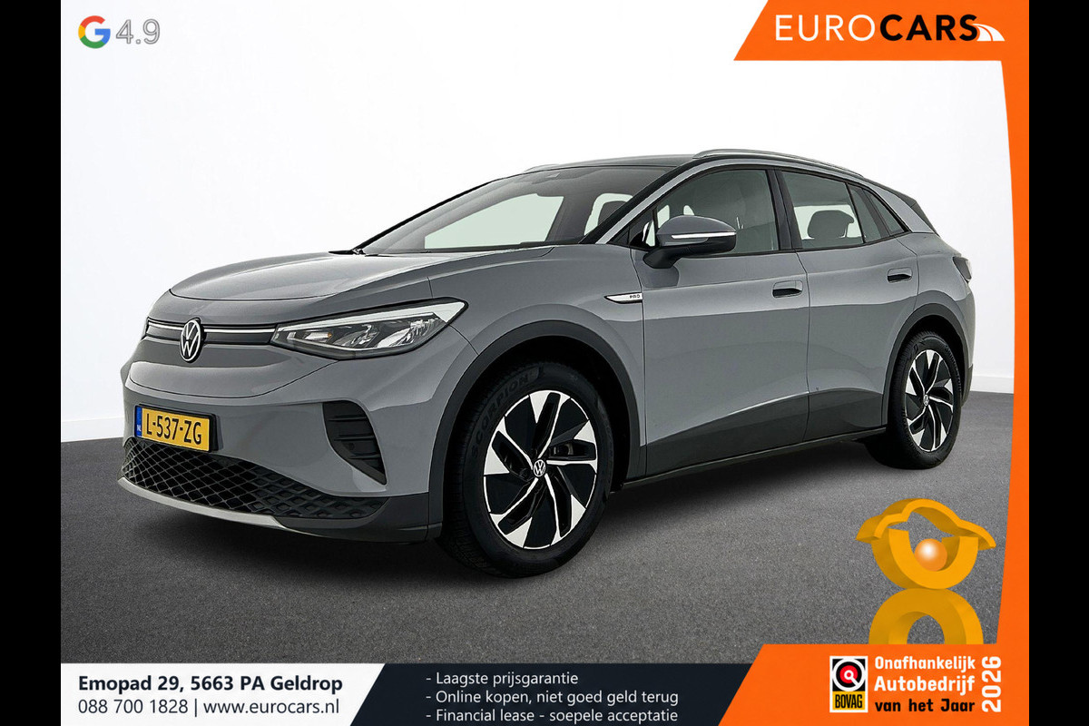 Volkswagen ID.4 Life 77 kWh SOH 91,4% Style Pack Navigatie Apple Carplay/Android Auto Adaptive Cruise Control Parkeersensoren Stoel- en stuurverwarming Full Led Climate Control Lichtmetalen velgen