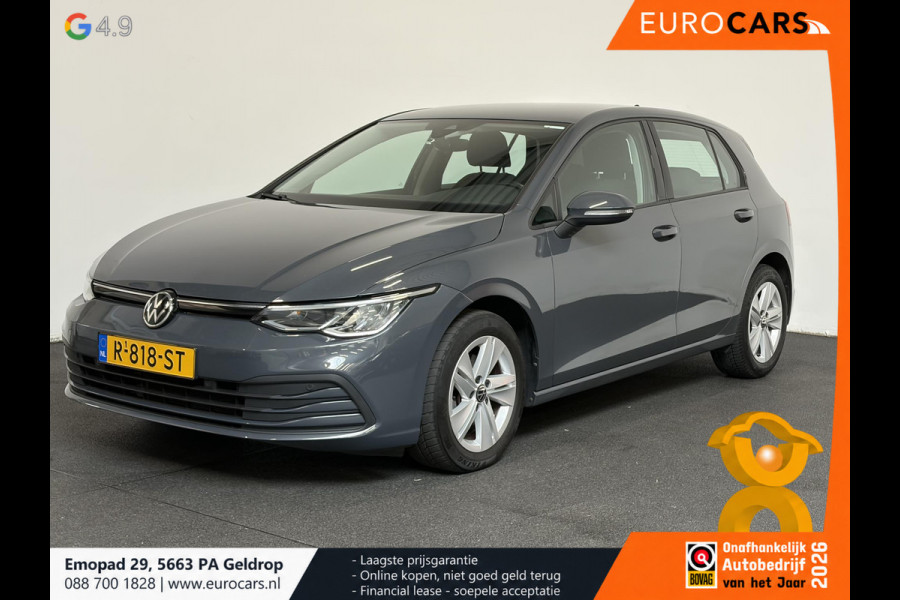 Volkswagen Golf 1.0 eTSI 110pk Automaat Life Climate control LED Lane Assist App Connect Cruise Control Climatronic Lichtmetalen Velgen Velgen Winterpakket