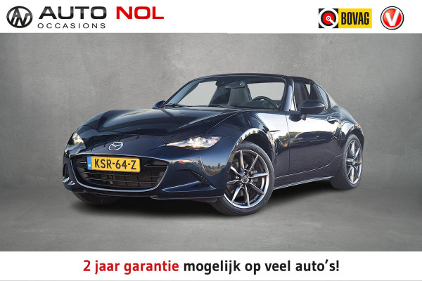 Mazda MX-5 RF 2.0 SkyActiv-G 184 Exclusive-Line | Hardtop | 184pk | Bose | Leer | Stoelverwarming