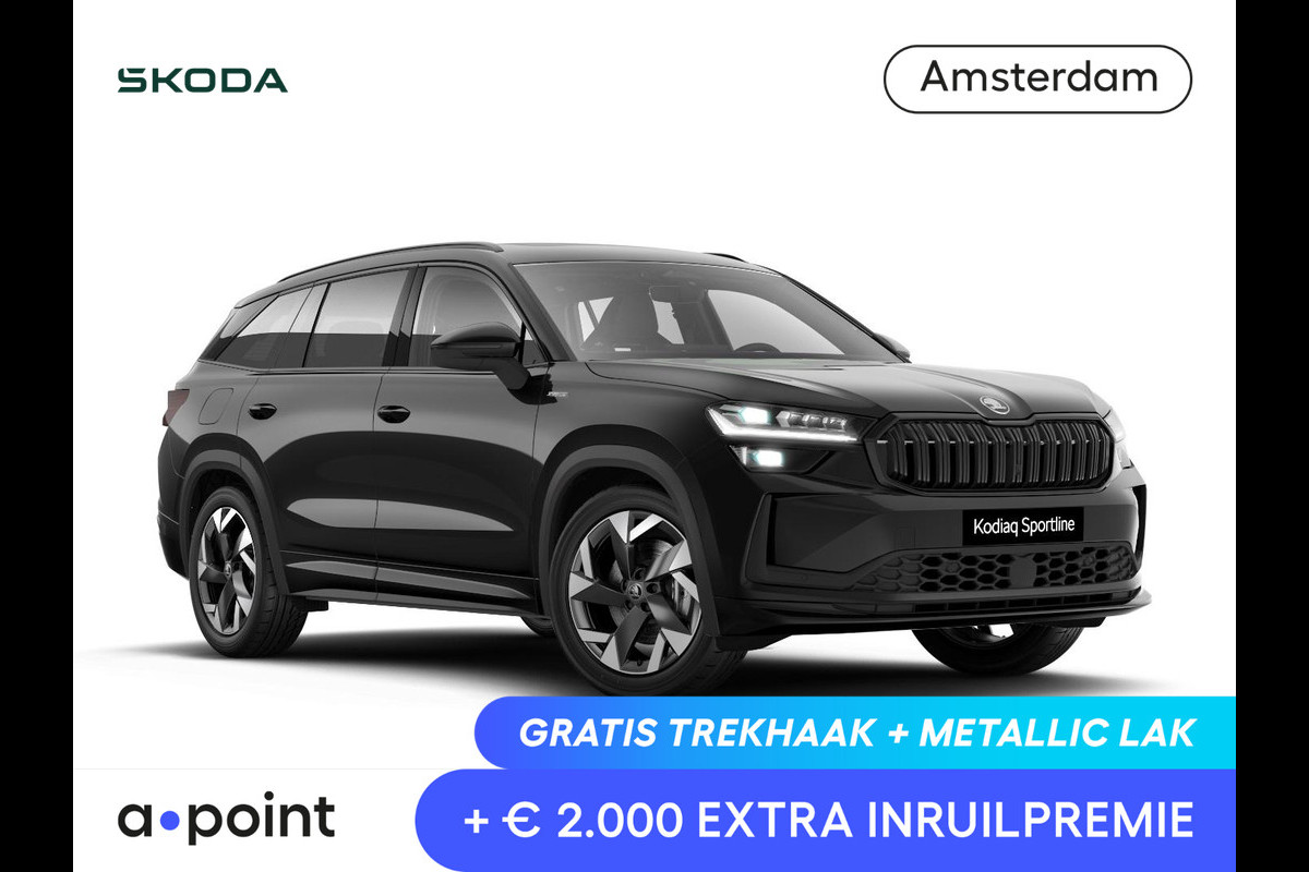 Škoda Kodiaq 1.5 TSI PHEV Sportline Business 204 pk 6 versn. DSG | Comfort Pakket | Panoramadak | Trekhaak | Winter Pakket