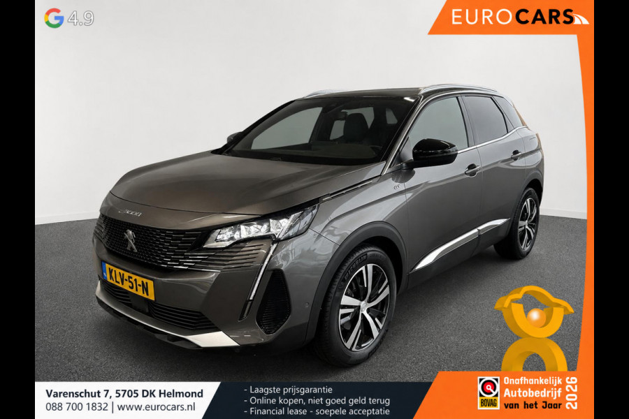 Peugeot 3008 1.2 PureTech GT Pack Business Airco ECC 3D Navi Carplay Focal Audio Adaptive Cruise Control 18" Velgen PDC VA+Camera Full LED