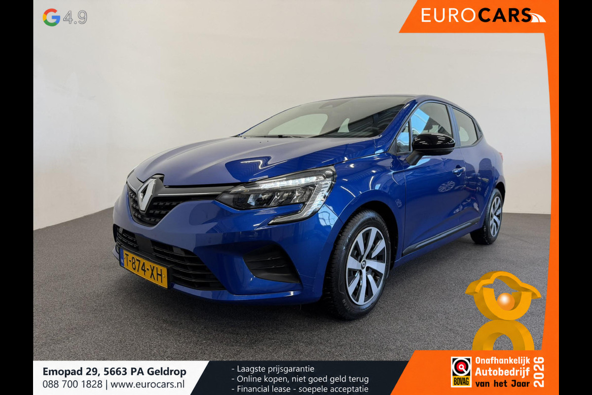 Renault Clio 1.0 TCe 90 Equilibre Airco Navigatie Cruise Control Full LED Carplay Premium Color NL Auto met historie!