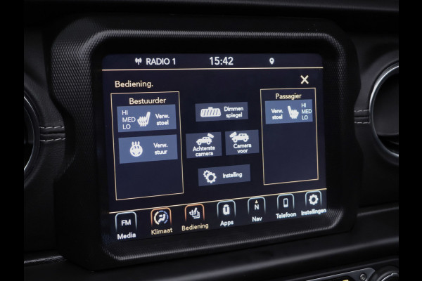 Jeep Wrangler Unlimited 4xe 380 Rubicon (APPLE CARPLAY,HARDTOP,NAVI,CAMERA,LEDER,STOELVERWAMING,ADAPTIEVE CRUISE,NETTESTAAT)