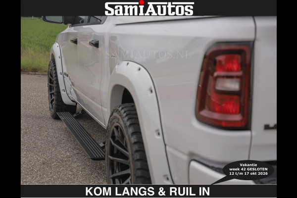 Dodge Ram BOM VOL | HUD | 420PK | LUCHTVERING | PANO | €79950,- excl | PASSAGIERSSCHERM | BOM EN BOM VOL | Comfortabele Dubbele Cabine met Royale 5 Zitplaatsen | DODGE RAM PREMIUM LARAMIE EDITION | Voorraad Nr 2230 - 8765 | De specialist in Amerikaanse pick‑ups in Nederland en Europa.