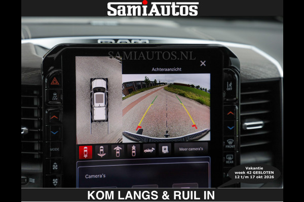 Dodge Ram BOM VOL | HUD | 420PK | LUCHTVERING | PANO | €79950,- excl | PASSAGIERSSCHERM | BOM EN BOM VOL | Comfortabele Dubbele Cabine met Royale 5 Zitplaatsen | DODGE RAM PREMIUM LARAMIE EDITION | Voorraad Nr 2230 - 8765 | De specialist in Amerikaanse pick‑ups in Nederland en Europa.