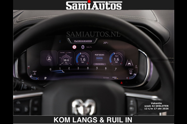 Dodge Ram BOM VOL | HUD | 420PK | LUCHTVERING | PANO | €79950,- excl | PASSAGIERSSCHERM | BOM EN BOM VOL | Comfortabele Dubbele Cabine met Royale 5 Zitplaatsen | DODGE RAM PREMIUM LARAMIE EDITION | Voorraad Nr 2230 - 8765 | De specialist in Amerikaanse pick‑ups in Nederland en Europa.