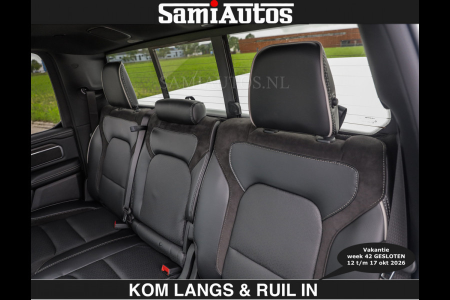 Dodge Ram BOM VOL | HUD | 420PK | LUCHTVERING | PANO | €79950,- excl | PASSAGIERSSCHERM | BOM EN BOM VOL | Comfortabele Dubbele Cabine met Royale 5 Zitplaatsen | DODGE RAM PREMIUM LARAMIE EDITION | Voorraad Nr 2230 - 8765 | De specialist in Amerikaanse pick‑ups in Nederland en Europa.
