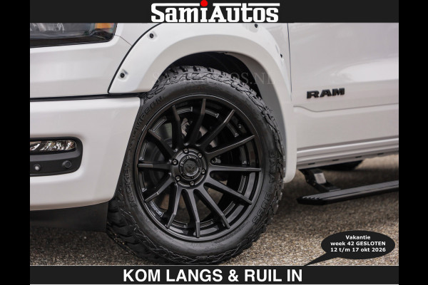 Dodge Ram BOM VOL | HUD | 420PK | LUCHTVERING | PANO | €79950,- excl | PASSAGIERSSCHERM | BOM EN BOM VOL | Comfortabele Dubbele Cabine met Royale 5 Zitplaatsen | DODGE RAM PREMIUM LARAMIE EDITION | Voorraad Nr 2230 - 8765 | De specialist in Amerikaanse pick‑ups in Nederland en Europa.