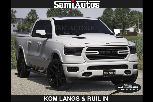 Dodge Ram SPORT V8 5.7 402PK | €69950,- excl | Krachtige Hemi | Panorama Dak | 12' Scherm Comfortabele Dubbele Cabine met Royale 5 Zitplaatsen | NIEUW EN BPM vrij | Nu Leverbaar uit Voorraad | Nr 2529 - 1277 | De specialist in Amerikaanse pick‑ups in Nederland en Europa.