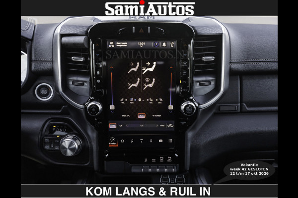 Dodge Ram SPORT V8 5.7 402PK | €69950,- excl | Krachtige Hemi | Panorama Dak | 12' Scherm Comfortabele Dubbele Cabine met Royale 5 Zitplaatsen | NIEUW EN BPM vrij | Nu Leverbaar uit Voorraad | Nr 2529 - 1277 | De specialist in Amerikaanse pick‑ups in Nederland en Europa.
