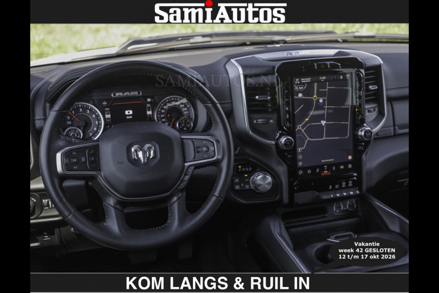 Dodge Ram SPORT V8 5.7 402PK | €69950,- excl | Krachtige Hemi | Panorama Dak | 12' Scherm Comfortabele Dubbele Cabine met Royale 5 Zitplaatsen | NIEUW EN BPM vrij | Nu Leverbaar uit Voorraad | Nr 2529 - 1277 | De specialist in Amerikaanse pick‑ups in Nederland en Europa.