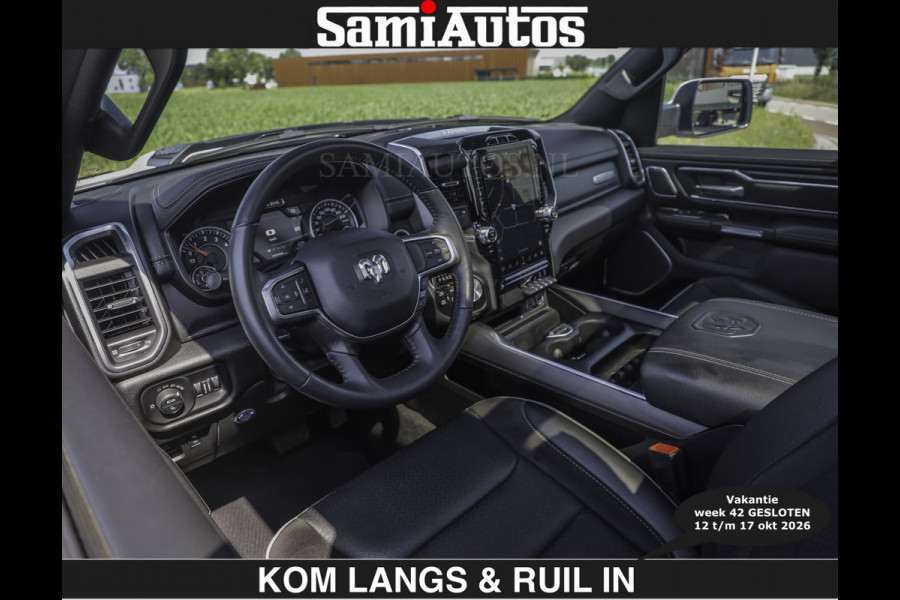 Dodge Ram SPORT V8 5.7 402PK | €69950,- excl | Krachtige Hemi | Panorama Dak | 12' Scherm Comfortabele Dubbele Cabine met Royale 5 Zitplaatsen | NIEUW EN BPM vrij | Nu Leverbaar uit Voorraad | Nr 2529 - 1277 | De specialist in Amerikaanse pick‑ups in Nederland en Europa.