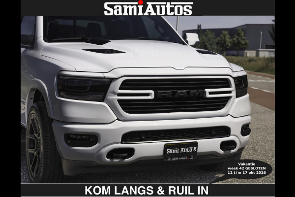 Dodge Ram SPORT V8 5.7 402PK | €69950,- excl | Krachtige Hemi | Panorama Dak | 12' Scherm Comfortabele Dubbele Cabine met Royale 5 Zitplaatsen | NIEUW EN BPM vrij | Nu Leverbaar uit Voorraad | Nr 2529 - 1277 | De specialist in Amerikaanse pick‑ups in Nederland en Europa.