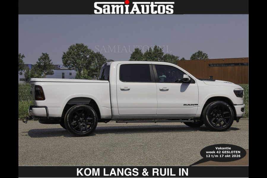 Dodge Ram SPORT V8 5.7 402PK | €69950,- excl | Krachtige Hemi | Panorama Dak | 12' Scherm Comfortabele Dubbele Cabine met Royale 5 Zitplaatsen | NIEUW EN BPM vrij | Nu Leverbaar uit Voorraad | Nr 2529 - 1277 | De specialist in Amerikaanse pick‑ups in Nederland en Europa.