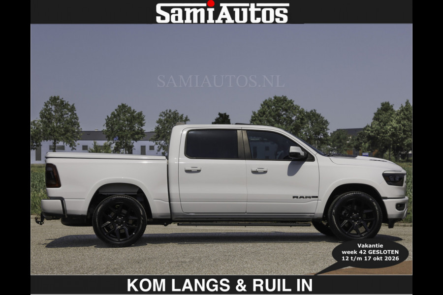 Dodge Ram SPORT V8 5.7 402PK | €69950,- excl | Krachtige Hemi | Panorama Dak | 12' Scherm Comfortabele Dubbele Cabine met Royale 5 Zitplaatsen | NIEUW EN BPM vrij | Nu Leverbaar uit Voorraad | Nr 2529 - 1277 | De specialist in Amerikaanse pick‑ups in Nederland en Europa.