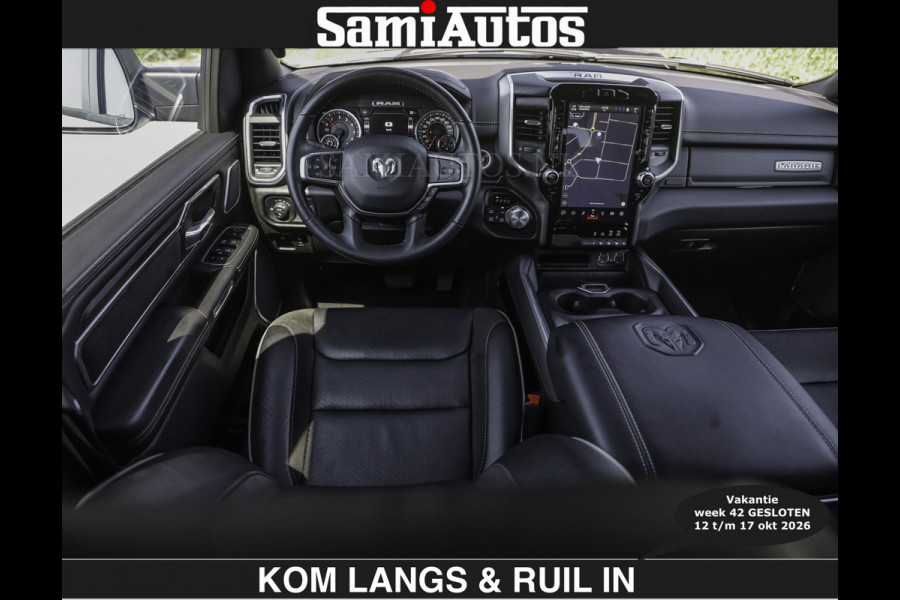 Dodge Ram SPORT V8 5.7 402PK | €69950,- excl | Krachtige Hemi | Panorama Dak | 12' Scherm Comfortabele Dubbele Cabine met Royale 5 Zitplaatsen | NIEUW EN BPM vrij | Nu Leverbaar uit Voorraad | Nr 2529 - 1277 | De specialist in Amerikaanse pick‑ups in Nederland en Europa.