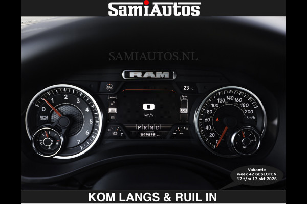 Dodge Ram SPORT V8 5.7 402PK | €69950,- excl | Krachtige Hemi | Panorama Dak | 12' Scherm Comfortabele Dubbele Cabine met Royale 5 Zitplaatsen | NIEUW EN BPM vrij | Nu Leverbaar uit Voorraad | Nr 2529 - 1277 | De specialist in Amerikaanse pick‑ups in Nederland en Europa.