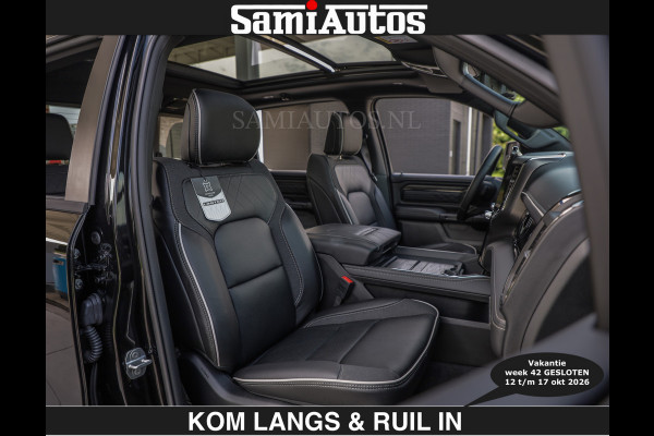 Dodge Ram Limited 540 PK | HUD | €84950,- excl | LUCHTVERING | MASSAGE | PASSAGIERSSCHERM | De Meest Luxe en Volle Pick-Up in zijn Klasse  Comfortabele Dubbele Cabine met Royale 5 Zitplaatsen | Voorraadnummer: 2370 - 5411 | De specialist in Amerikaanse pick‑ups in Nederland en Europa.