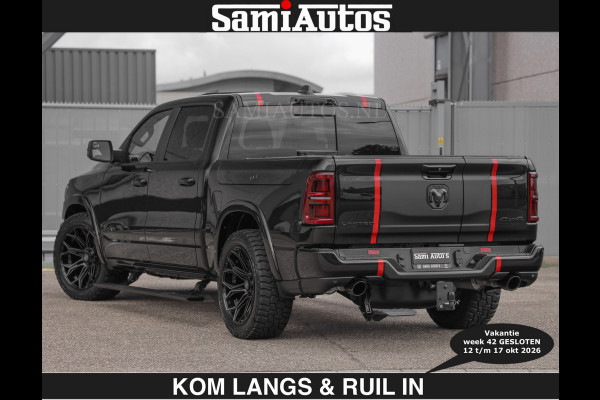 Dodge Ram Limited 540 PK | HUD | €84950,- excl | LUCHTVERING | MASSAGE | PASSAGIERSSCHERM | De Meest Luxe en Volle Pick-Up in zijn Klasse  Comfortabele Dubbele Cabine met Royale 5 Zitplaatsen | Voorraadnummer: 2370 - 5411 | De specialist in Amerikaanse pick‑ups in Nederland en Europa.