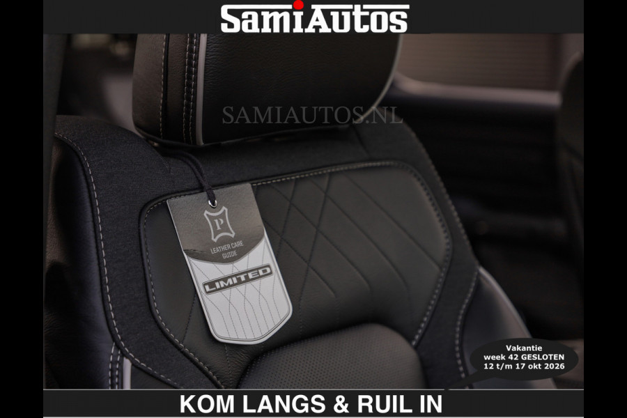 Dodge Ram Limited 540 PK | HUD | €84950,- excl | LUCHTVERING | MASSAGE | PASSAGIERSSCHERM | De Meest Luxe en Volle Pick-Up in zijn Klasse  Comfortabele Dubbele Cabine met Royale 5 Zitplaatsen | Voorraadnummer: 2370 - 5411 | De specialist in Amerikaanse pick‑ups in Nederland en Europa.
