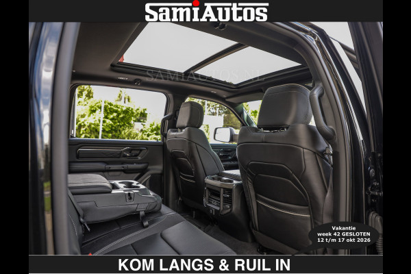 Dodge Ram Limited 540 PK | HUD | €84950,- excl | LUCHTVERING | MASSAGE | PASSAGIERSSCHERM | De Meest Luxe en Volle Pick-Up in zijn Klasse  Comfortabele Dubbele Cabine met Royale 5 Zitplaatsen | Voorraadnummer: 2370 - 5411 | De specialist in Amerikaanse pick‑ups in Nederland en Europa.
