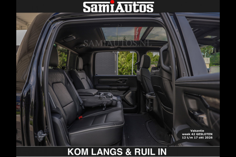 Dodge Ram Limited 540 PK | HUD | €84950,- excl | LUCHTVERING | MASSAGE | PASSAGIERSSCHERM | De Meest Luxe en Volle Pick-Up in zijn Klasse  Comfortabele Dubbele Cabine met Royale 5 Zitplaatsen | Voorraadnummer: 2370 - 5411 | De specialist in Amerikaanse pick‑ups in Nederland en Europa.