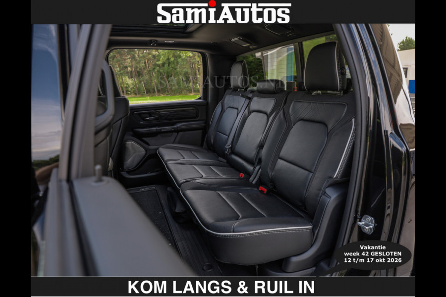 Dodge Ram Limited 540 PK | HUD | €84950,- excl | LUCHTVERING | MASSAGE | PASSAGIERSSCHERM | De Meest Luxe en Volle Pick-Up in zijn Klasse  Comfortabele Dubbele Cabine met Royale 5 Zitplaatsen | Voorraadnummer: 2370 - 5411 | De specialist in Amerikaanse pick‑ups in Nederland en Europa.