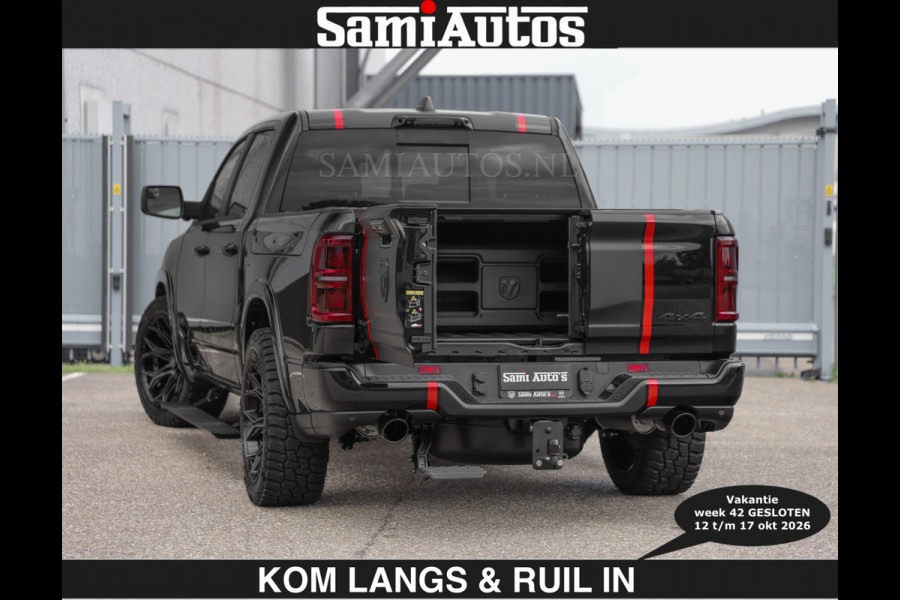 Dodge Ram Limited 540 PK | HUD | €84950,- excl | LUCHTVERING | MASSAGE | PASSAGIERSSCHERM | De Meest Luxe en Volle Pick-Up in zijn Klasse  Comfortabele Dubbele Cabine met Royale 5 Zitplaatsen | Voorraadnummer: 2370 - 5411 | De specialist in Amerikaanse pick‑ups in Nederland en Europa.