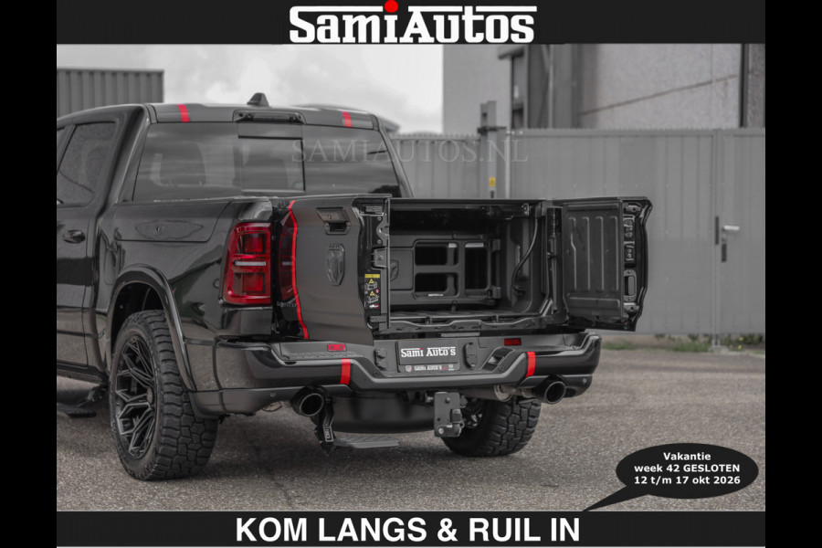 Dodge Ram Limited 540 PK | HUD | €84950,- excl | LUCHTVERING | MASSAGE | PASSAGIERSSCHERM | De Meest Luxe en Volle Pick-Up in zijn Klasse  Comfortabele Dubbele Cabine met Royale 5 Zitplaatsen | Voorraadnummer: 2370 - 5411 | De specialist in Amerikaanse pick‑ups in Nederland en Europa.