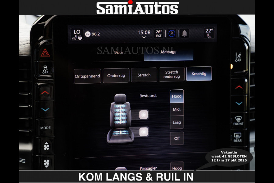 Dodge Ram Limited 540 PK | HUD | €84950,- excl | LUCHTVERING | MASSAGE | PASSAGIERSSCHERM | De Meest Luxe en Volle Pick-Up in zijn Klasse  Comfortabele Dubbele Cabine met Royale 5 Zitplaatsen | Voorraadnummer: 2370 - 5411 | De specialist in Amerikaanse pick‑ups in Nederland en Europa.