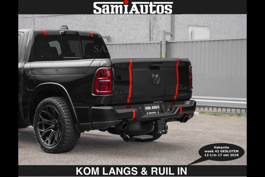 Dodge Ram Limited 540 PK | HUD | €84950,- excl | LUCHTVERING | MASSAGE | PASSAGIERSSCHERM | De Meest Luxe en Volle Pick-Up in zijn Klasse  Comfortabele Dubbele Cabine met Royale 5 Zitplaatsen | Voorraadnummer: 2370 - 5411 | De specialist in Amerikaanse pick‑ups in Nederland en Europa.
