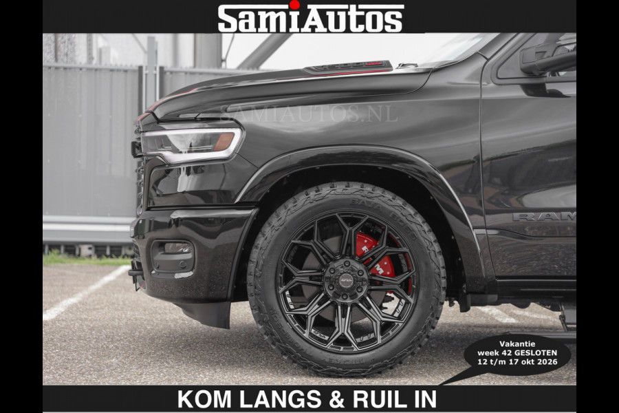 Dodge Ram Limited 540 PK | HUD | €84950,- excl | LUCHTVERING | MASSAGE | PASSAGIERSSCHERM | De Meest Luxe en Volle Pick-Up in zijn Klasse  Comfortabele Dubbele Cabine met Royale 5 Zitplaatsen | Voorraadnummer: 2370 - 5411 | De specialist in Amerikaanse pick‑ups in Nederland en Europa.