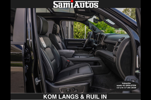 Dodge Ram Limited 540 PK | HUD | €84950,- excl | LUCHTVERING | MASSAGE | PASSAGIERSSCHERM | De Meest Luxe en Volle Pick-Up in zijn Klasse  Comfortabele Dubbele Cabine met Royale 5 Zitplaatsen | Voorraadnummer: 2370 - 5411 | De specialist in Amerikaanse pick‑ups in Nederland en Europa.