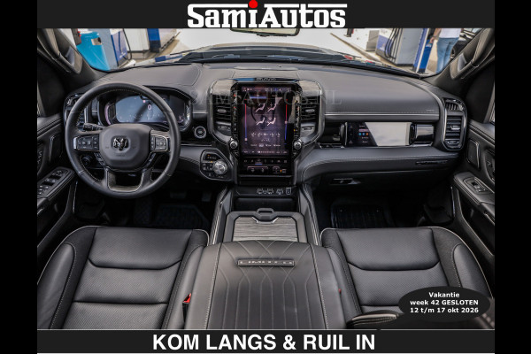 Dodge Ram Limited 540 PK | HUD | €84950,- excl | LUCHTVERING | MASSAGE | PASSAGIERSSCHERM | De Meest Luxe en Volle Pick-Up in zijn Klasse  Comfortabele Dubbele Cabine met Royale 5 Zitplaatsen | Voorraadnummer: 2370 - 5411 | De specialist in Amerikaanse pick‑ups in Nederland en Europa.