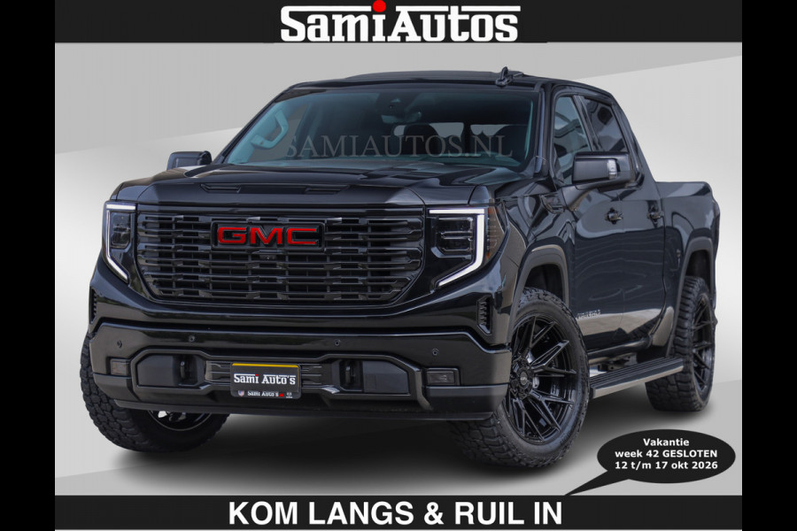 GMC Sierra BLACK OPS | DENALI 6.2 V8 426PK Full Option | €84950,- excl | De Meest Luxe Pick-Up in zijn Klasse | Comfortabele Dubbele Cabine met Royale 5 Zitplaatsen | BPM vrij | Nu Leverbaar uit Voorraad | Voorraad Nr 1924 | De specialist in Amerikaanse pick‑ups in Nederland en Europa.