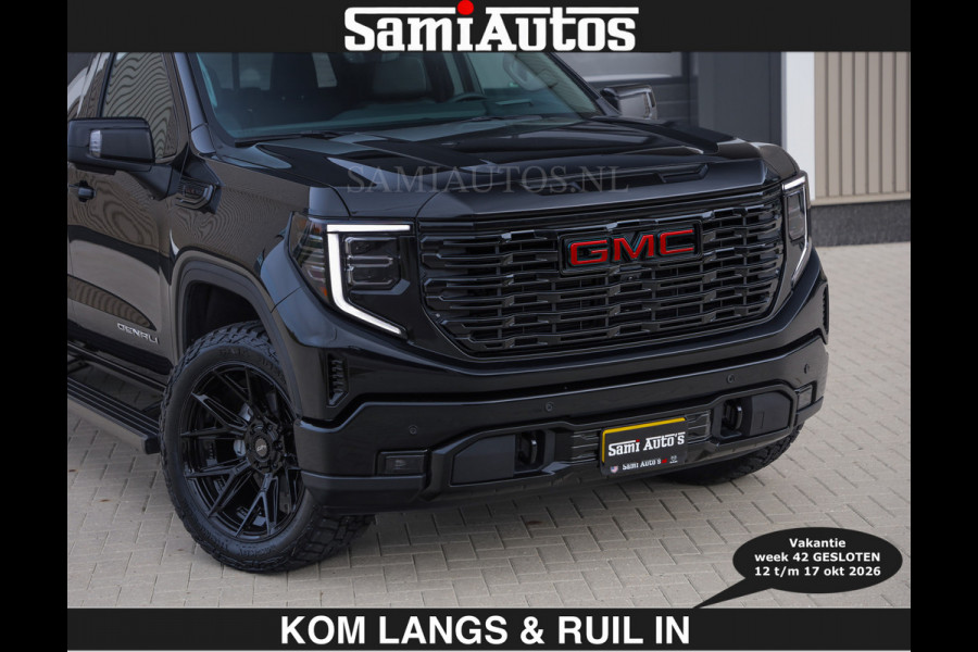 GMC Sierra BLACK OPS | DENALI 6.2 V8 426PK Full Option | €84950,- excl | De Meest Luxe Pick-Up in zijn Klasse | Comfortabele Dubbele Cabine met Royale 5 Zitplaatsen | BPM vrij | Nu Leverbaar uit Voorraad | Voorraad Nr 1924 | De specialist in Amerikaanse pick‑ups in Nederland en Europa.