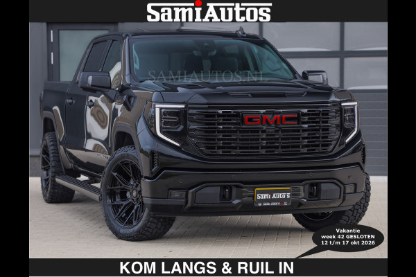GMC Sierra BLACK OPS | DENALI 6.2 V8 426PK Full Option | €84950,- excl | De Meest Luxe Pick-Up in zijn Klasse | Comfortabele Dubbele Cabine met Royale 5 Zitplaatsen | BPM vrij | Nu Leverbaar uit Voorraad | Voorraad Nr 1924 | De specialist in Amerikaanse pick‑ups in Nederland en Europa.