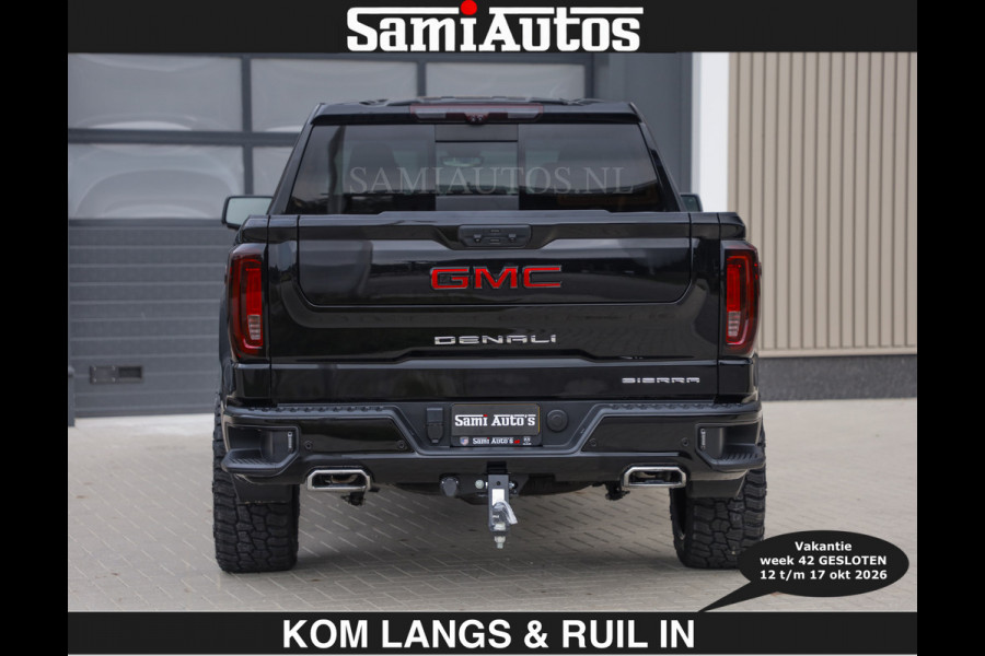 GMC Sierra BLACK OPS | DENALI 6.2 V8 426PK Full Option | €84950,- excl | De Meest Luxe Pick-Up in zijn Klasse | Comfortabele Dubbele Cabine met Royale 5 Zitplaatsen | BPM vrij | Nu Leverbaar uit Voorraad | Voorraad Nr 1924 | De specialist in Amerikaanse pick‑ups in Nederland en Europa.