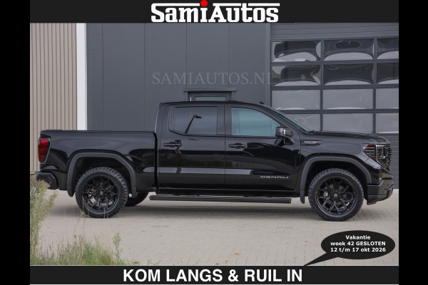 GMC Sierra BLACK OPS | DENALI 6.2 V8 426PK Full Option | €84950,- excl | De Meest Luxe Pick-Up in zijn Klasse | Comfortabele Dubbele Cabine met Royale 5 Zitplaatsen | BPM vrij | Nu Leverbaar uit Voorraad | Voorraad Nr 1924 | De specialist in Amerikaanse pick‑ups in Nederland en Europa.