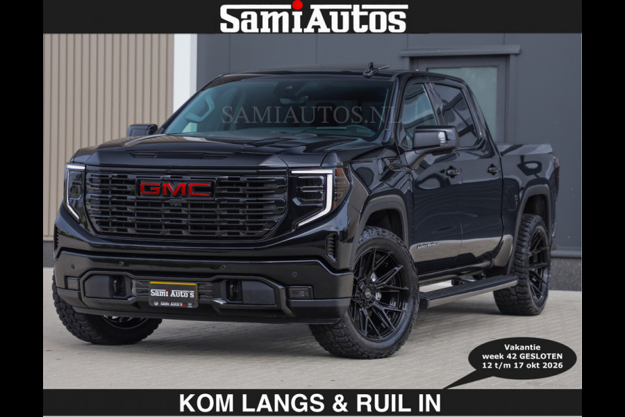 GMC Sierra BLACK OPS | DENALI 6.2 V8 426PK Full Option | €84950,- excl | De Meest Luxe Pick-Up in zijn Klasse | Comfortabele Dubbele Cabine met Royale 5 Zitplaatsen | BPM vrij | Nu Leverbaar uit Voorraad | Voorraad Nr 1924 | De specialist in Amerikaanse pick‑ups in Nederland en Europa.