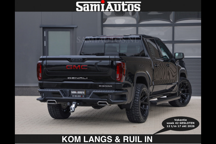 GMC Sierra BLACK OPS | DENALI 6.2 V8 426PK Full Option | €84950,- excl | De Meest Luxe Pick-Up in zijn Klasse | Comfortabele Dubbele Cabine met Royale 5 Zitplaatsen | BPM vrij | Nu Leverbaar uit Voorraad | Voorraad Nr 1924 | De specialist in Amerikaanse pick‑ups in Nederland en Europa.