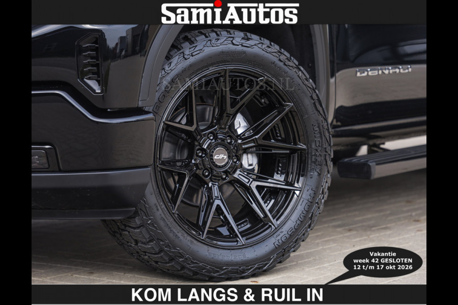 GMC Sierra BLACK OPS | DENALI 6.2 V8 426PK Full Option | €84950,- excl | De Meest Luxe Pick-Up in zijn Klasse | Comfortabele Dubbele Cabine met Royale 5 Zitplaatsen | BPM vrij | Nu Leverbaar uit Voorraad | Voorraad Nr 1924 | De specialist in Amerikaanse pick‑ups in Nederland en Europa.