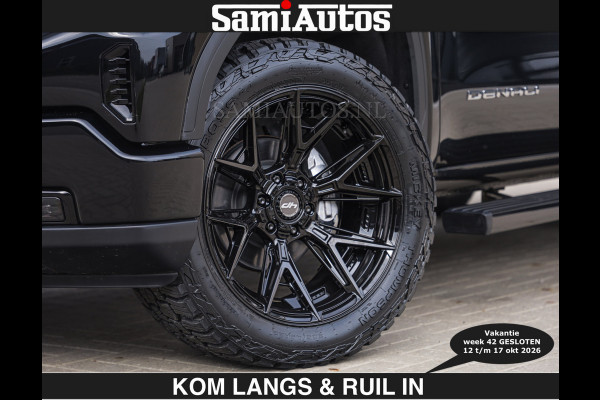 GMC Sierra BLACK OPS | DENALI 6.2 V8 426PK Full Option | €84950,- excl | De Meest Luxe Pick-Up in zijn Klasse | Comfortabele Dubbele Cabine met Royale 5 Zitplaatsen | BPM vrij | Nu Leverbaar uit Voorraad | Voorraad Nr 1924 | De specialist in Amerikaanse pick‑ups in Nederland en Europa.