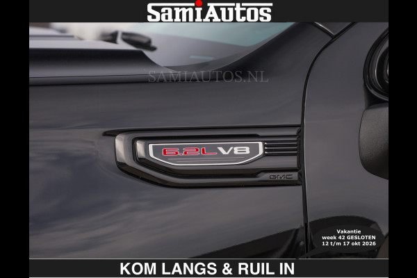 GMC Sierra BLACK OPS | DENALI 6.2 V8 426PK Full Option | €84950,- excl | De Meest Luxe Pick-Up in zijn Klasse | Comfortabele Dubbele Cabine met Royale 5 Zitplaatsen | BPM vrij | Nu Leverbaar uit Voorraad | Voorraad Nr 1924 | De specialist in Amerikaanse pick‑ups in Nederland en Europa.