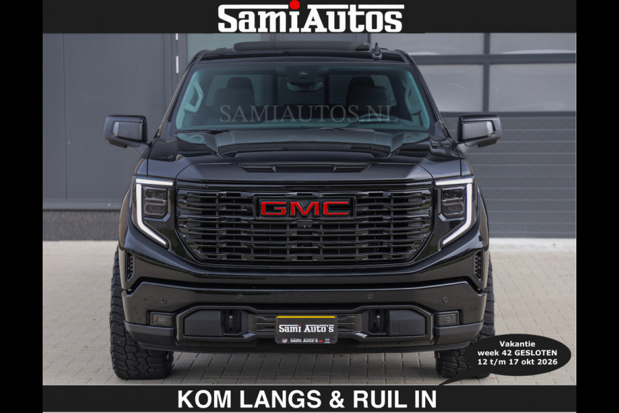 GMC Sierra BLACK OPS | DENALI 6.2 V8 426PK Full Option | €84950,- excl | De Meest Luxe Pick-Up in zijn Klasse | Comfortabele Dubbele Cabine met Royale 5 Zitplaatsen | BPM vrij | Nu Leverbaar uit Voorraad | Voorraad Nr 1924 | De specialist in Amerikaanse pick‑ups in Nederland en Europa.