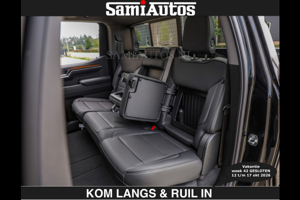 GMC Sierra BLACK OPS | DENALI 6.2 V8 426PK Full Option | €84950,- excl | De Meest Luxe Pick-Up in zijn Klasse | Comfortabele Dubbele Cabine met Royale 5 Zitplaatsen | BPM vrij | Nu Leverbaar uit Voorraad | Voorraad Nr 1924 | De specialist in Amerikaanse pick‑ups in Nederland en Europa.