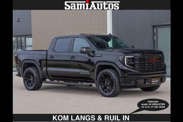GMC Sierra BLACK OPS | DENALI 6.2 V8 426PK Full Option | €84950,- excl | De Meest Luxe Pick-Up in zijn Klasse | Comfortabele Dubbele Cabine met Royale 5 Zitplaatsen | BPM vrij | Nu Leverbaar uit Voorraad | Voorraad Nr 1924 | De specialist in Amerikaanse pick‑ups in Nederland en Europa.