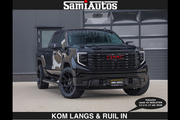 GMC Sierra BLACK OPS | DENALI 6.2 V8 426PK Full Option | €84950,- excl | De Meest Luxe Pick-Up in zijn Klasse | Comfortabele Dubbele Cabine met Royale 5 Zitplaatsen | BPM vrij | Nu Leverbaar uit Voorraad | Voorraad Nr 1924 | De specialist in Amerikaanse pick‑ups in Nederland en Europa.